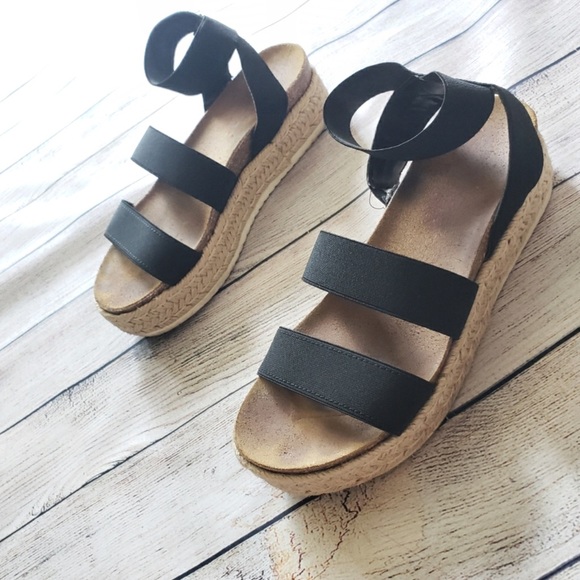 Steve Madden Kimmie Platform Ankle Strap Sandal Size 8 - Picture 11 of 12